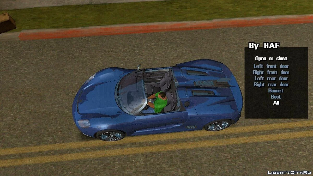 Porsche 918 Spyder (только DFF) / GTA San Andreas (iOS, Android)