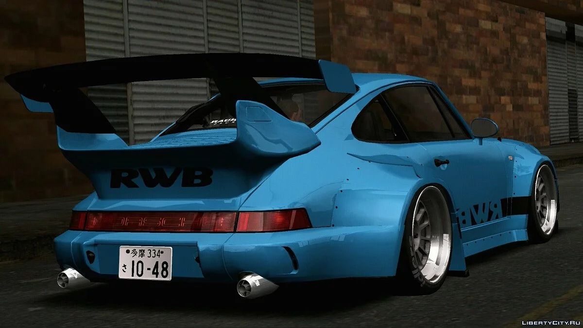 Porsche 964 RWB / GTA San Andreas (iOS, Android)