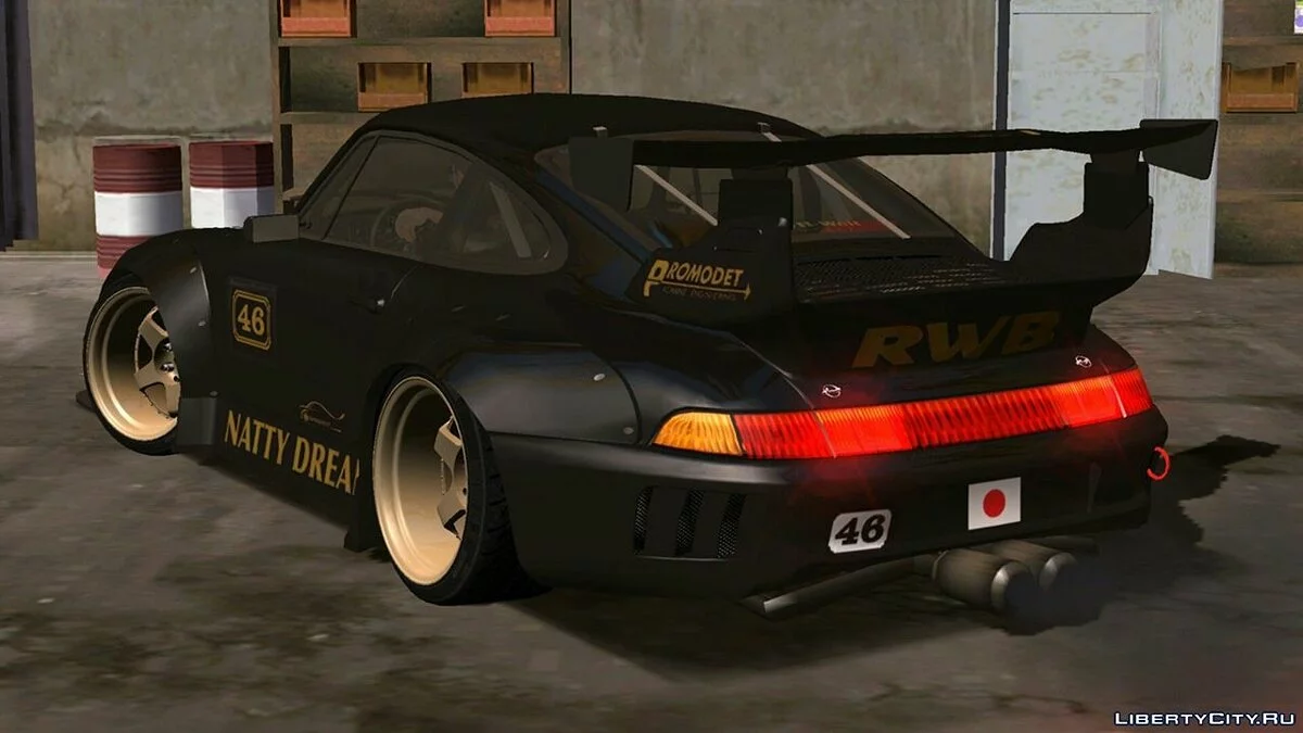 Porsche 993 RWB / GTA San Andreas (iOS, Android)