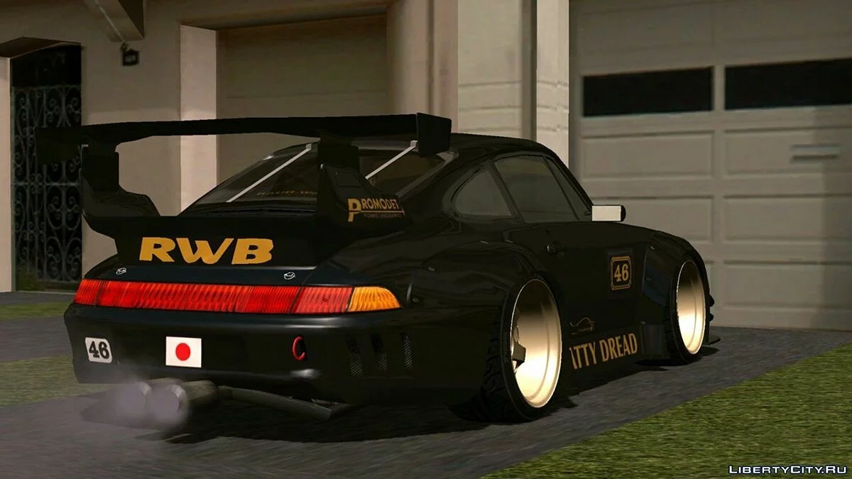 Porsche 993 RWB / GTA San Andreas (iOS, Android)