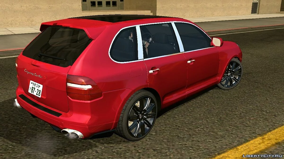 Porsche Cayenne \'09 Turbo S (только DFF) / GTA San Andreas (iOS, Android)