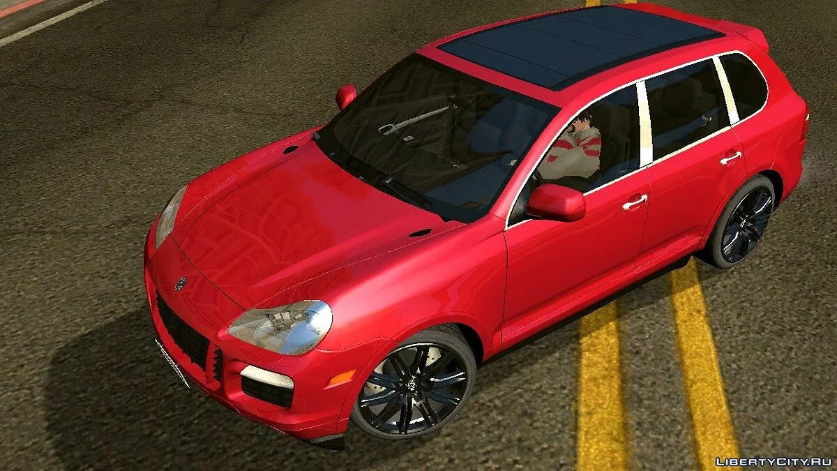 Porsche Cayenne \'09 Turbo S (только DFF) / GTA San Andreas (iOS, Android)