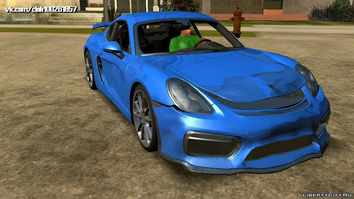 Porsche Cayman GT4 (только DFF) / GTA San Andreas (iOS, Android)