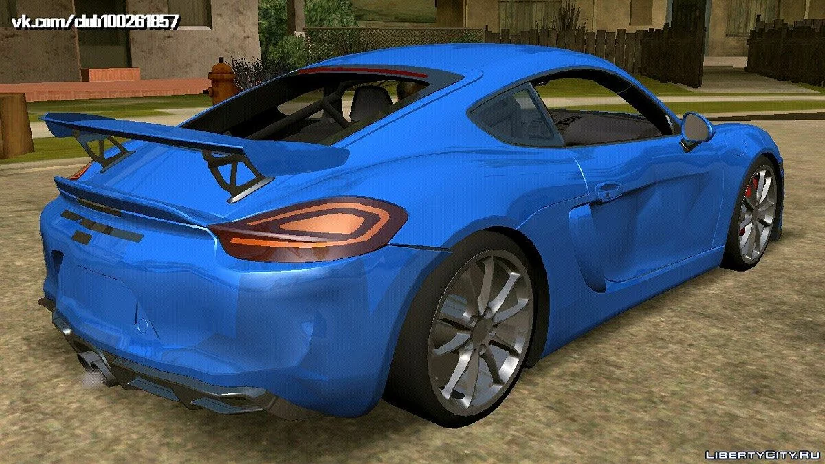 Porsche Cayman GT4 (только DFF) / GTA San Andreas (iOS, Android)