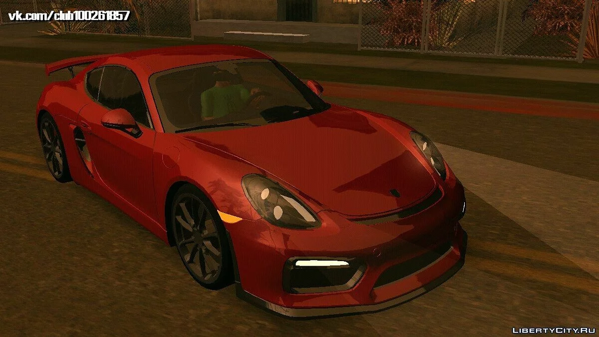 Porsche Cayman GT4 (только DFF) / GTA San Andreas (iOS, Android)