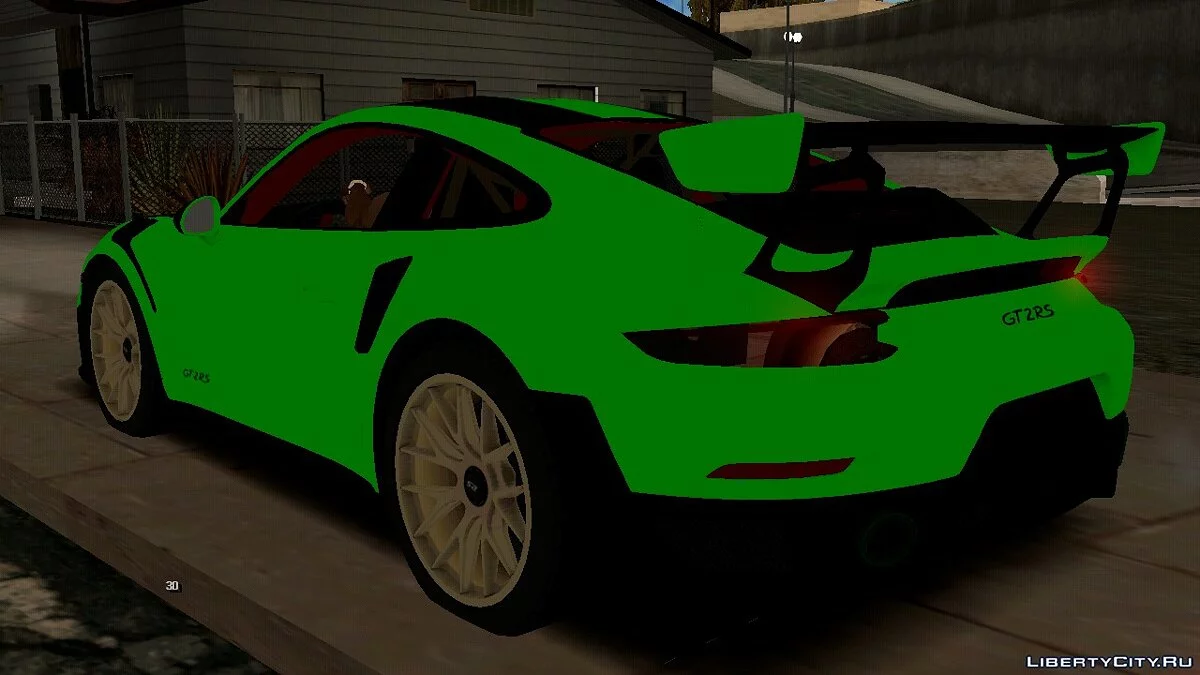 Porsche 911 GT2 RS Weissach Package / GTA San Andreas (iOS, Android)