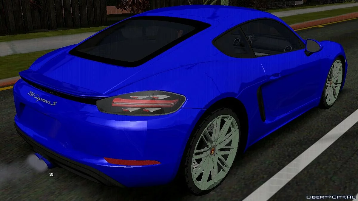 Porsche 718 Cayman S / GTA San Andreas (iOS, Android)