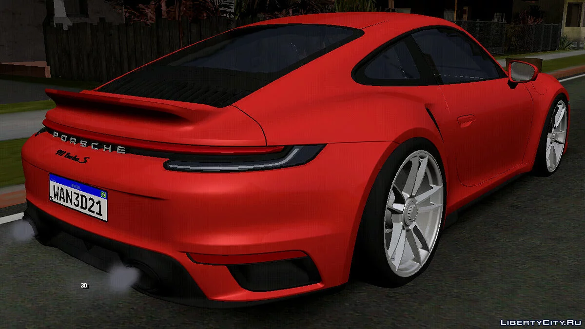 2021 Porsche 911 (только DFF) / GTA San Andreas (iOS, Android)