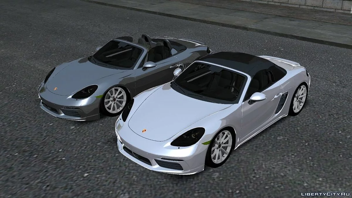 Porsche 718 Boxter S 2017 / GTA San Andreas (iOS, Android)