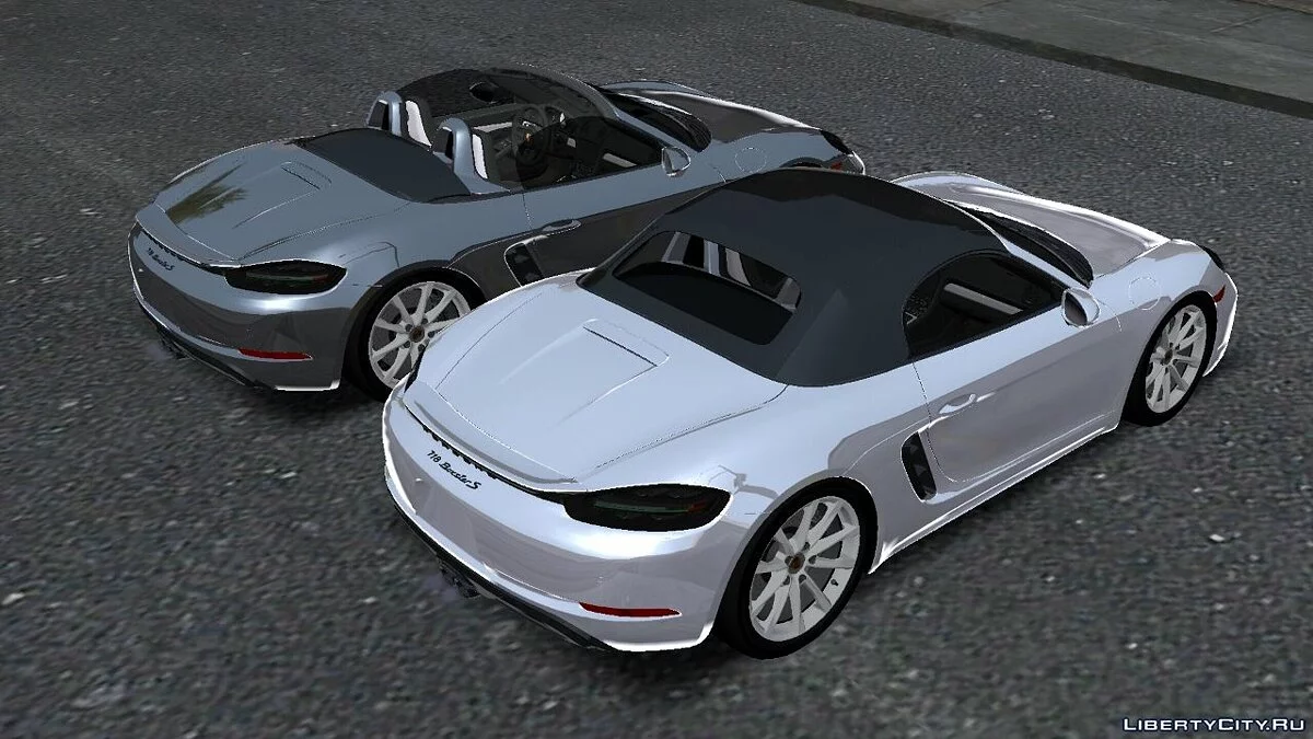 Porsche 718 Boxter S 2017 / GTA San Andreas (iOS, Android)