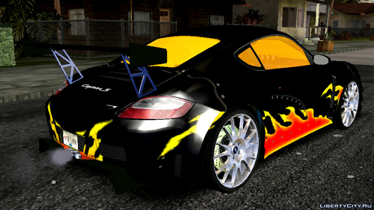 Скачать Porsche Cayman S из NFS: Most Wanted для GTA San Andreas (iOS,  Android)