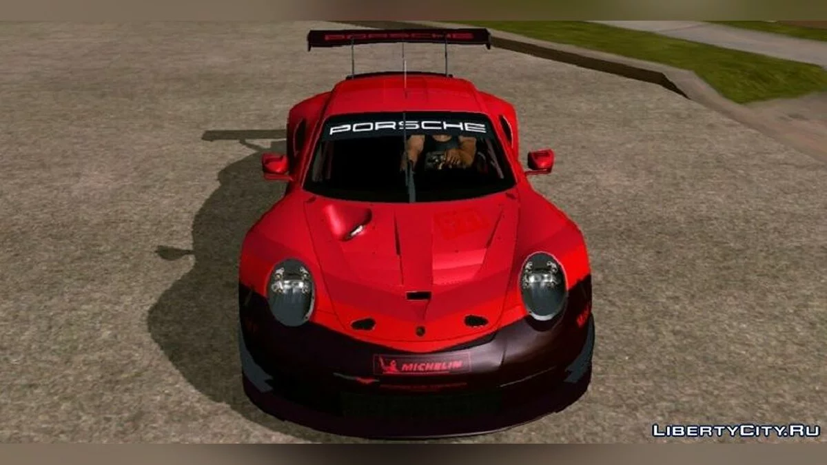 Porsche 911 RSR 2018 / GTA San Andreas (iOS, Android)