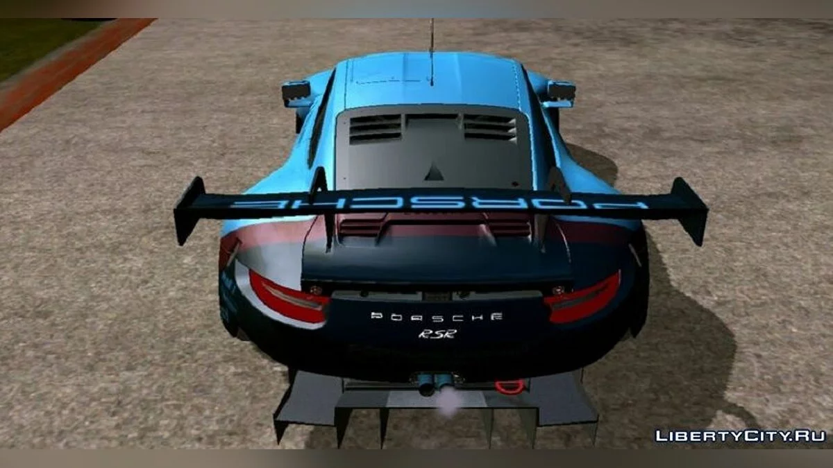 Porsche 911 RSR 2018 / GTA San Andreas (iOS, Android)