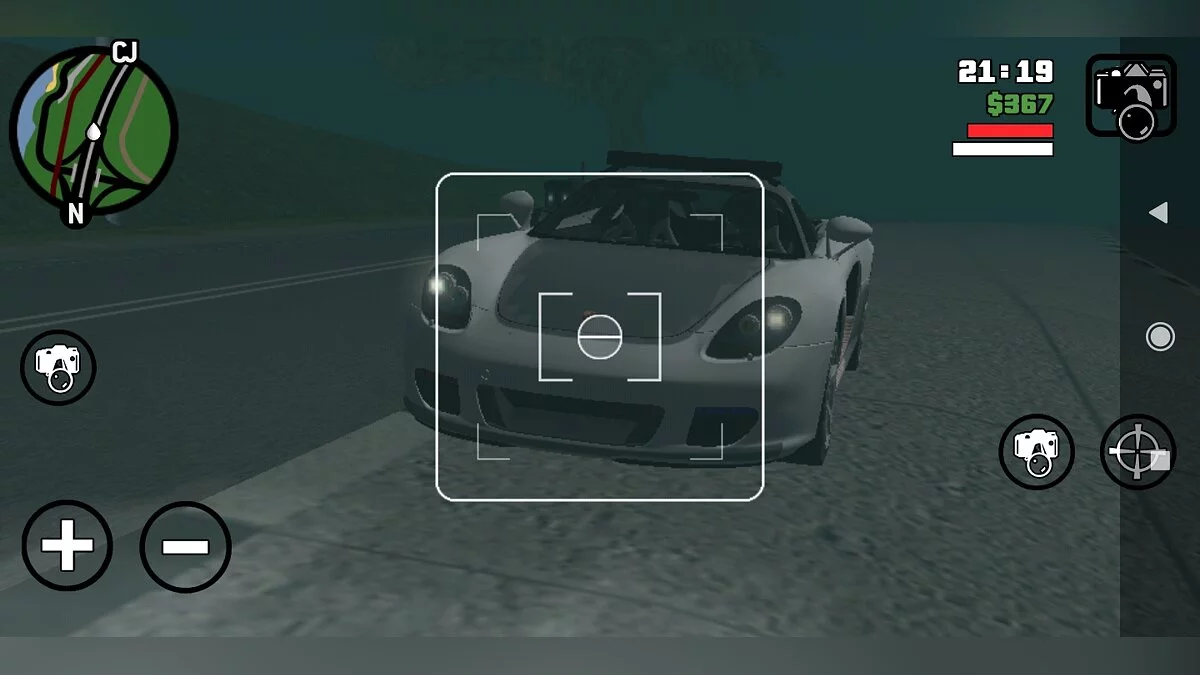 Porsche Carrera GT - Полиция Румынии / GTA San Andreas (iOS, Android)