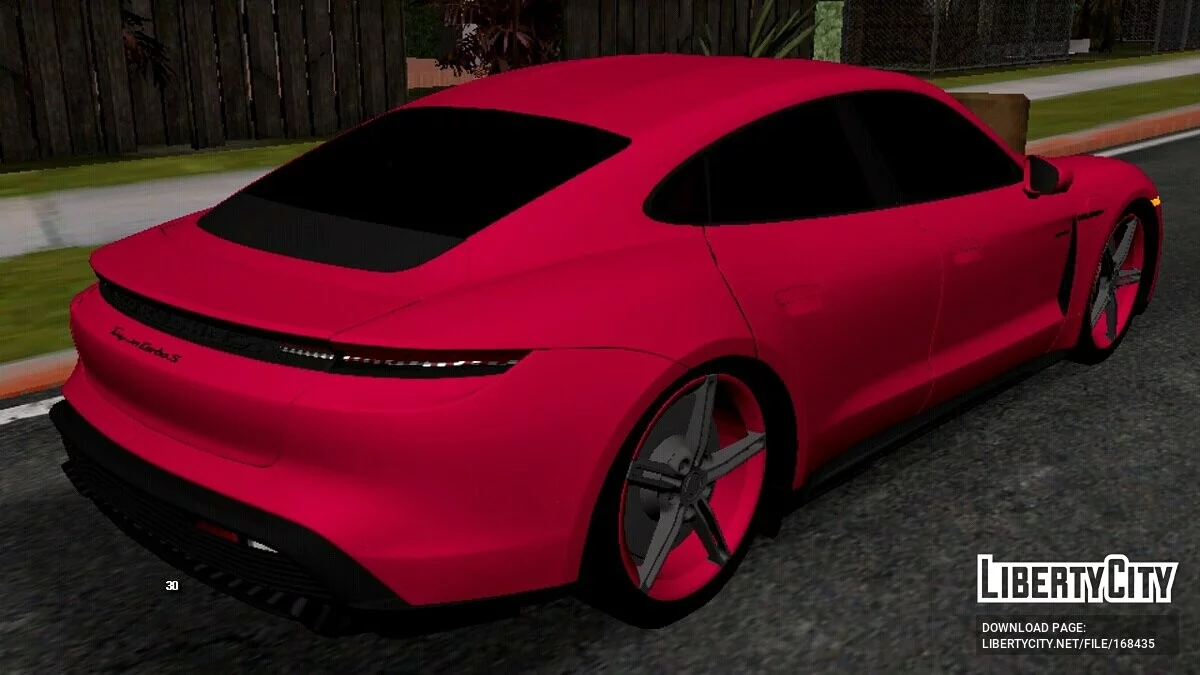 Porsche Taycan (только DFF) / GTA San Andreas (iOS, Android)
