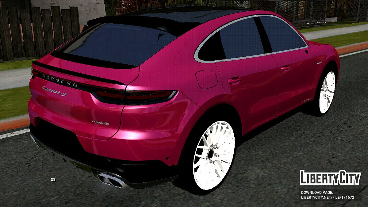 Porsche Cayenne Turbo S (только DFF) / GTA San Andreas (iOS, Android)