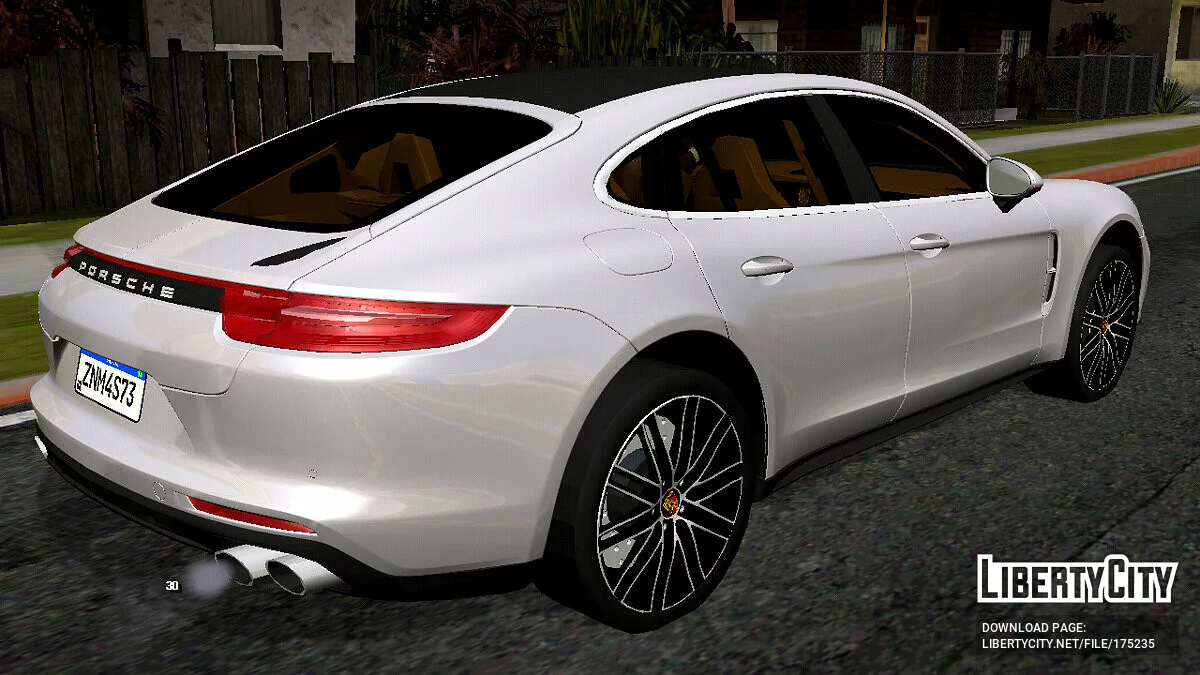 Porsche Panamera 2017 (только DFF) / GTA San Andreas (iOS, Android)