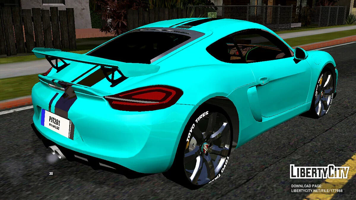 Porsche 911 Cayman (только DFF) / GTA San Andreas (iOS, Android)