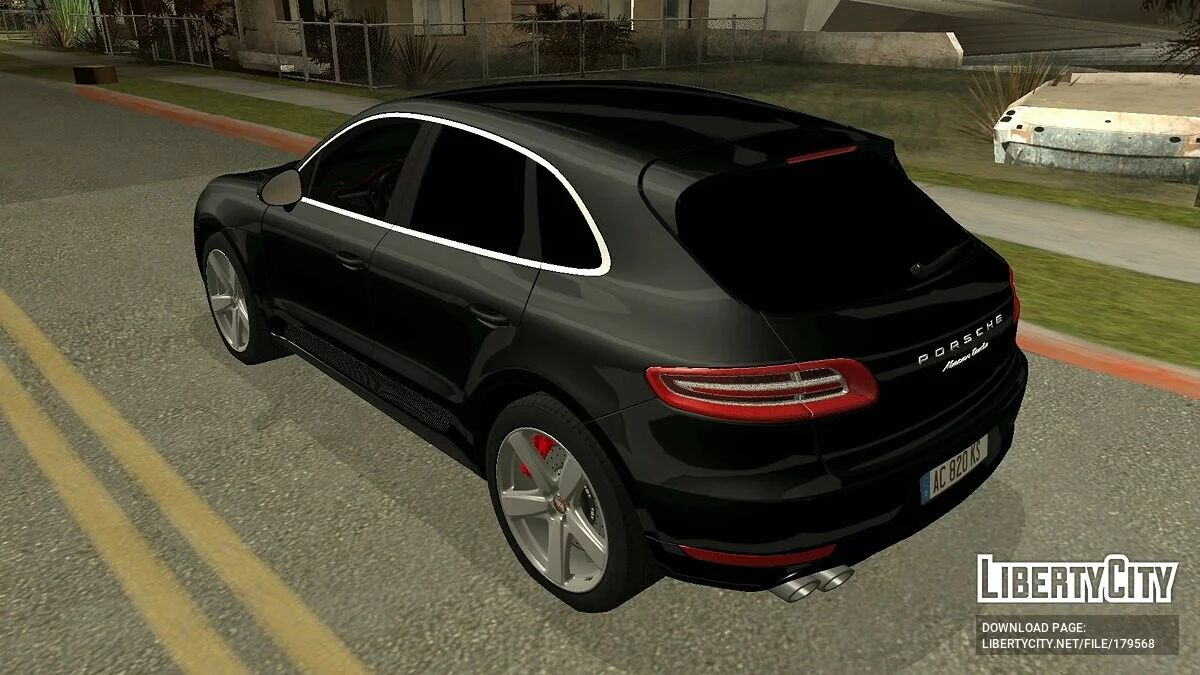 2016 Porsche Macan Turbo / GTA San Andreas (iOS, Android)