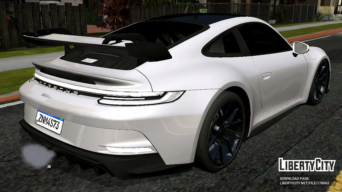 Porsche 911 992 GT3 (только DFF) / GTA San Andreas (iOS, Android)
