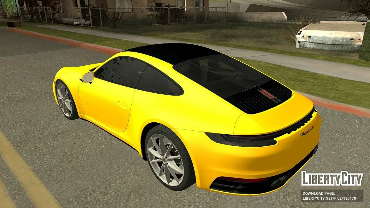 Porsche 911 Carrera S 2020 / GTA San Andreas (iOS, Android)