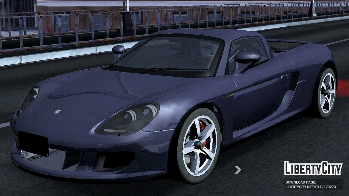 Download Porsche Carrera GT for GTA San Andreas (iOS, Android)