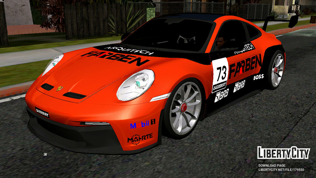 Скачать Porsche Cup (только DFF) для GTA San Andreas (iOS, Android)