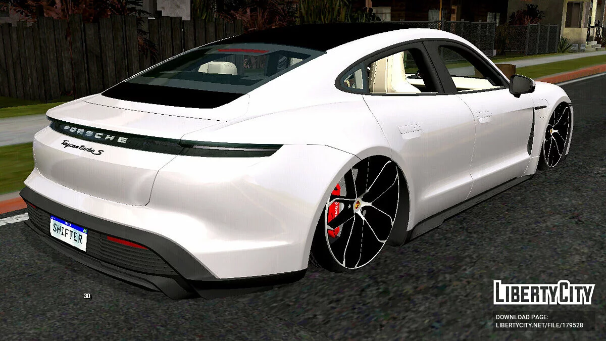 Porsche Taycan Turbo S (только DFF) / GTA San Andreas (iOS, Android)