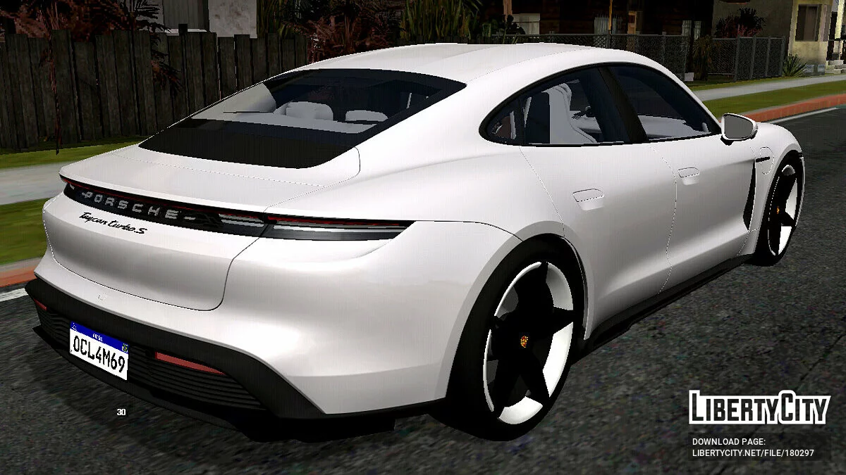 Porsche Taycan Turbo S (только DFF) / GTA San Andreas (iOS, Android)