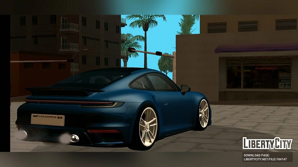 Porsche 911 Turbo S (только DFF) / GTA San Andreas (iOS, Android)