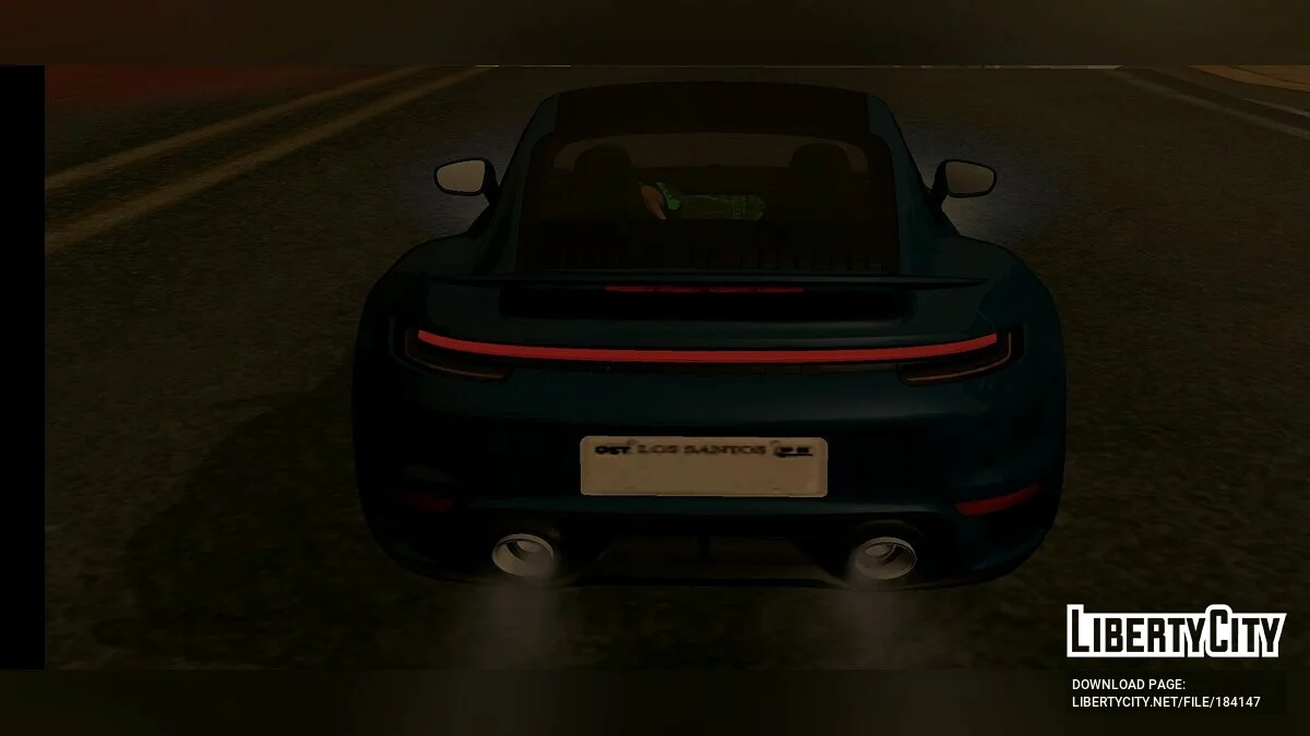 Porsche 911 Turbo S (только DFF) / GTA San Andreas (iOS, Android)