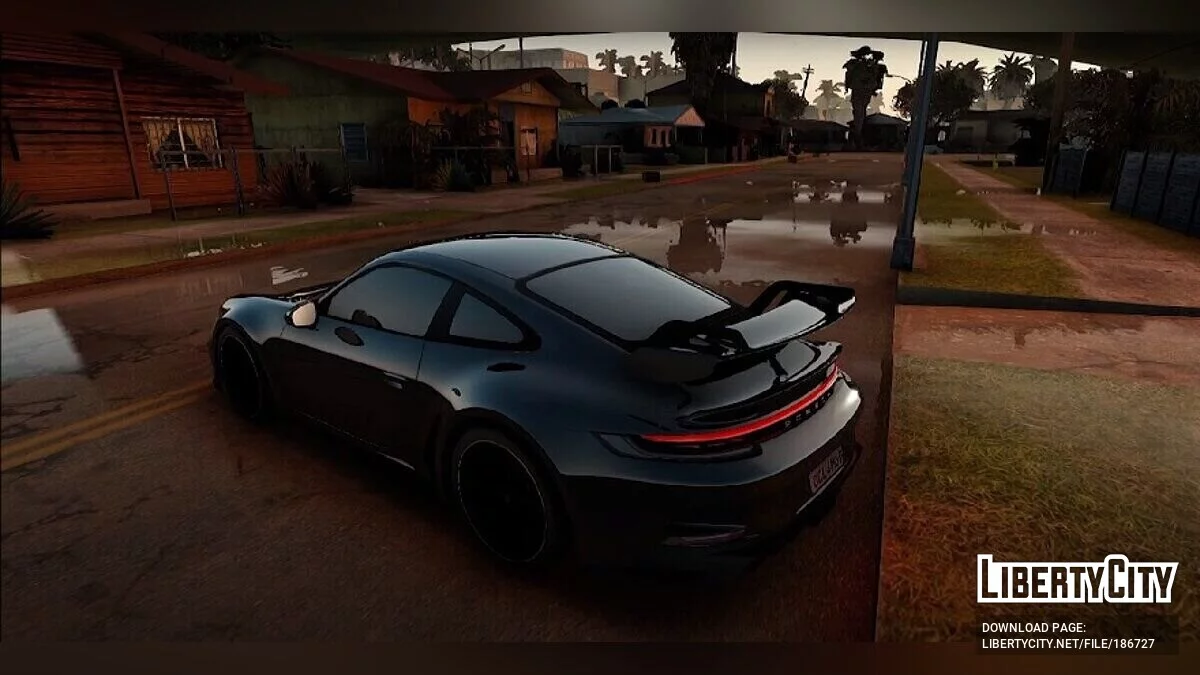 2022 Porsche 911 GT3 (только DFF) / GTA San Andreas (iOS, Android)