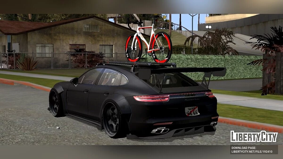 Porsche Panamera Turbo LibertyWalk / GTA San Andreas (iOS, Android)