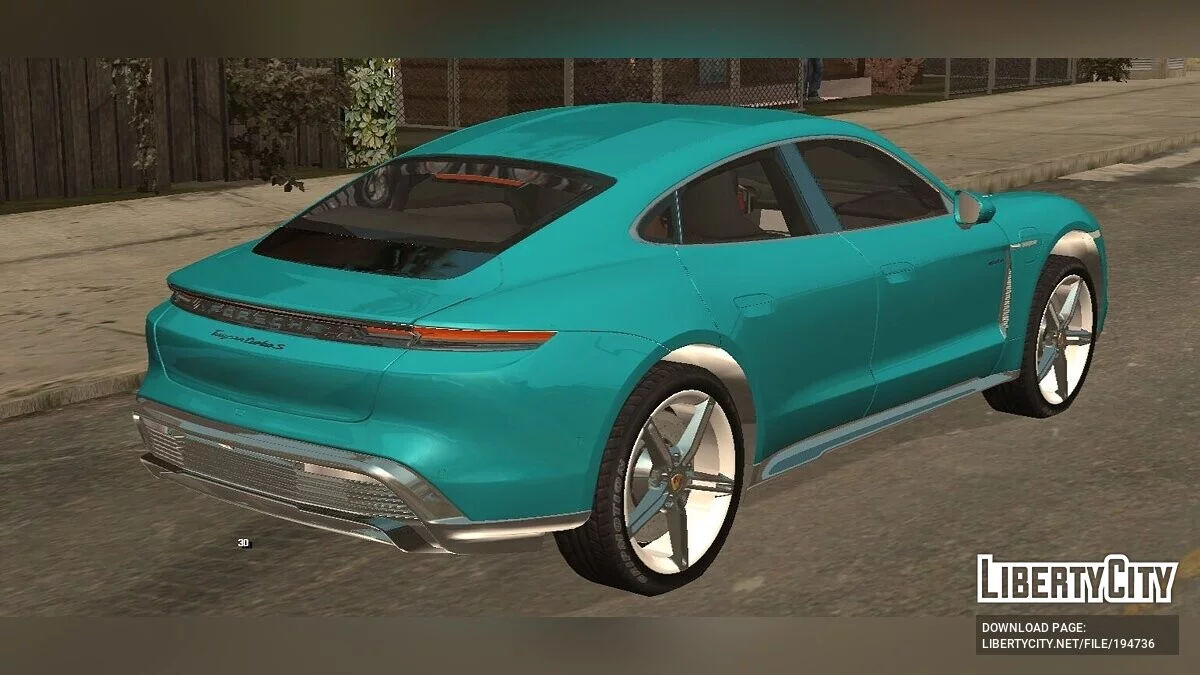 Porsche Taycan Turbo S / GTA San Andreas (iOS, Android)