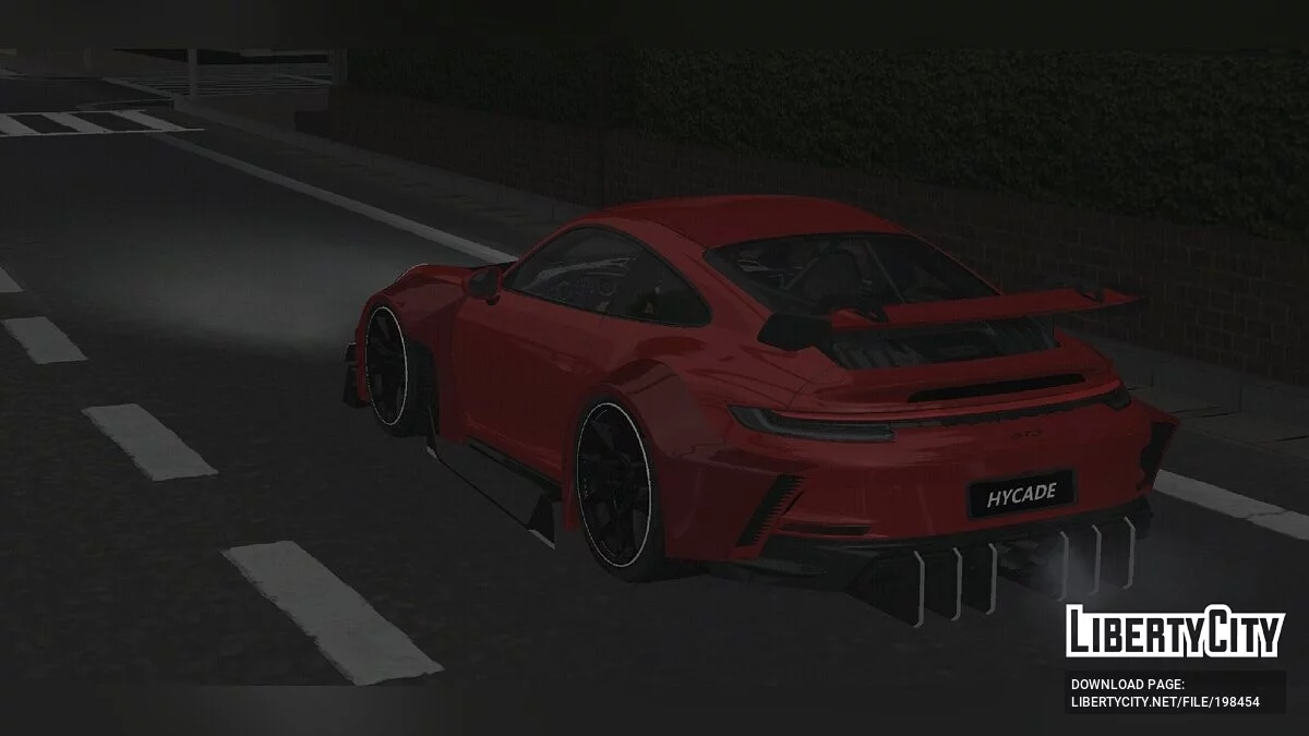 2023 Porsche 911 GT3 Hycade / GTA San Andreas (iOS, Android)