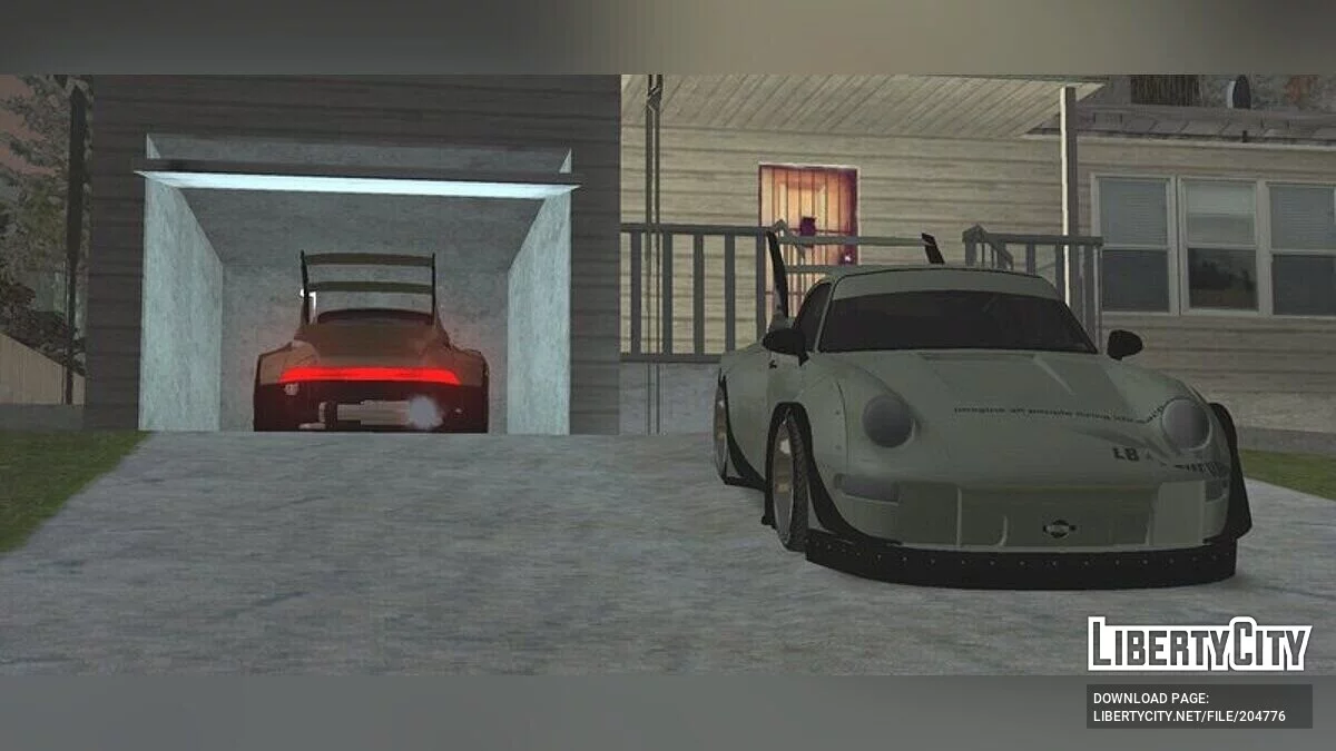Porsche 993 RWB / GTA San Andreas (iOS, Android)