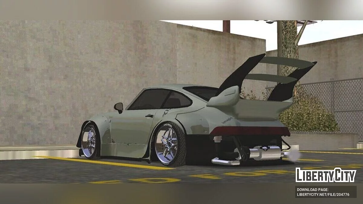 Porsche 993 RWB / GTA San Andreas (iOS, Android)