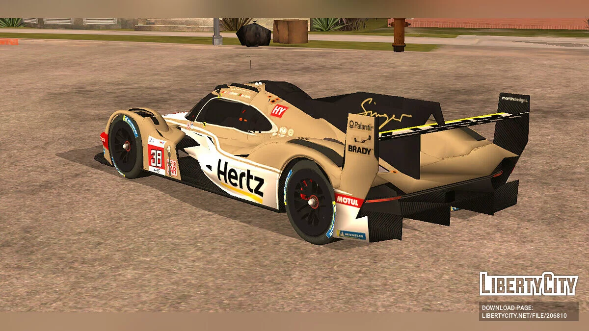 Porsche 963 LMDH JOTA HERTZ / GTA San Andreas (iOS, Android)