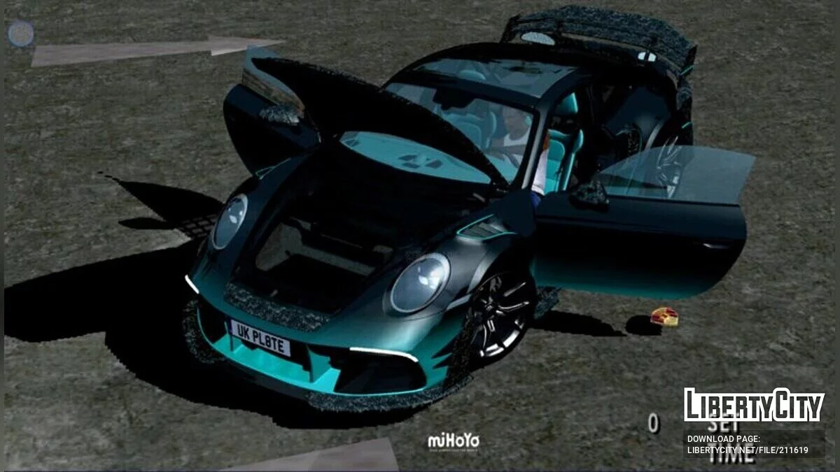 Porsche 911 Mansory Evo 900 / GTA San Andreas (iOS, Android)
