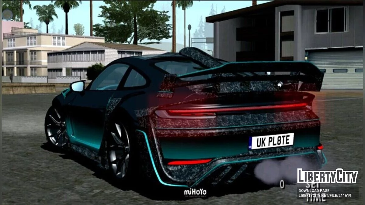 Porsche 911 Mansory Evo 900 / GTA San Andreas (iOS, Android)
