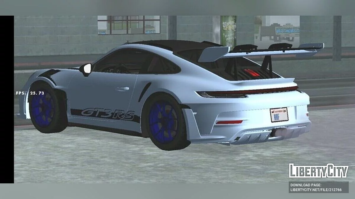 Porsche 911 (992) GT3 RS / GTA San Andreas (iOS, Android)