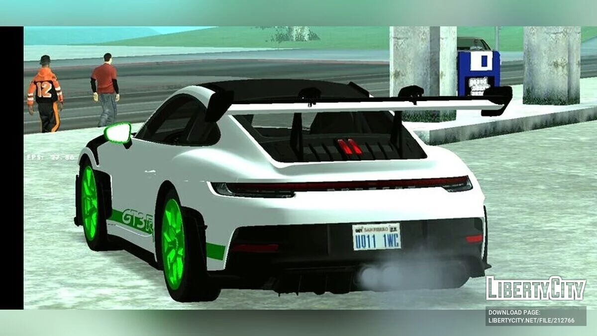 Porsche 911 (992) GT3 RS / GTA San Andreas (iOS, Android)