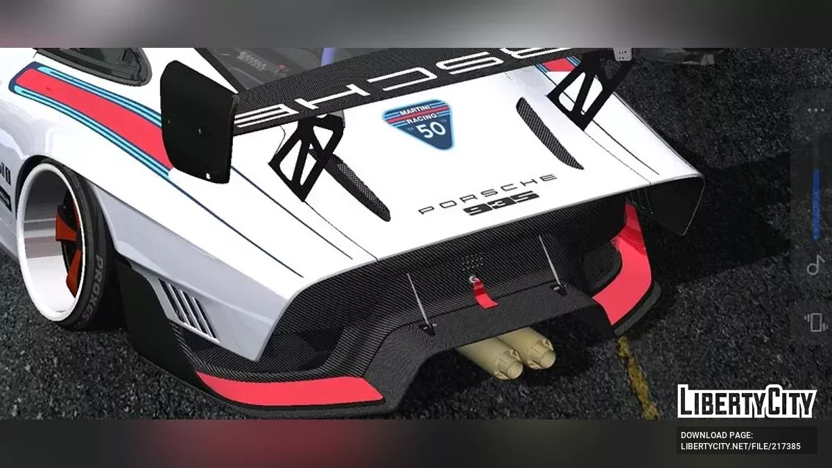 Porsche 935 limited / GTA San Andreas (iOS, Android)