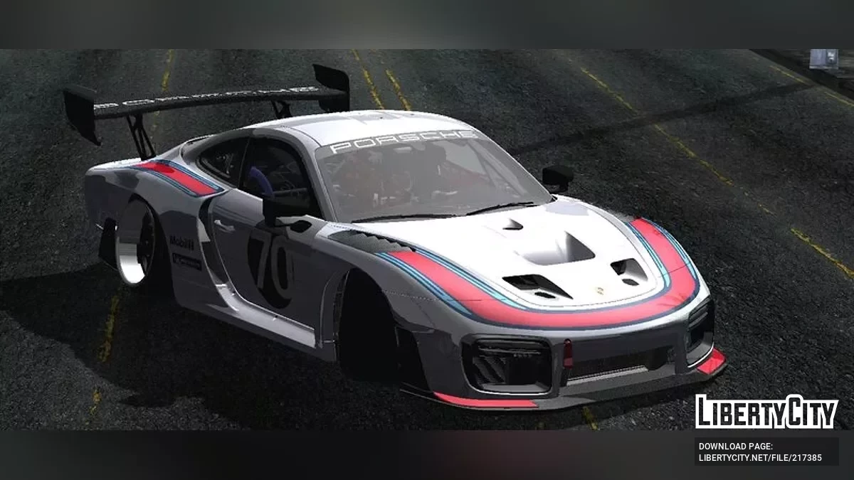 Porsche 935 limited / GTA San Andreas (iOS, Android)