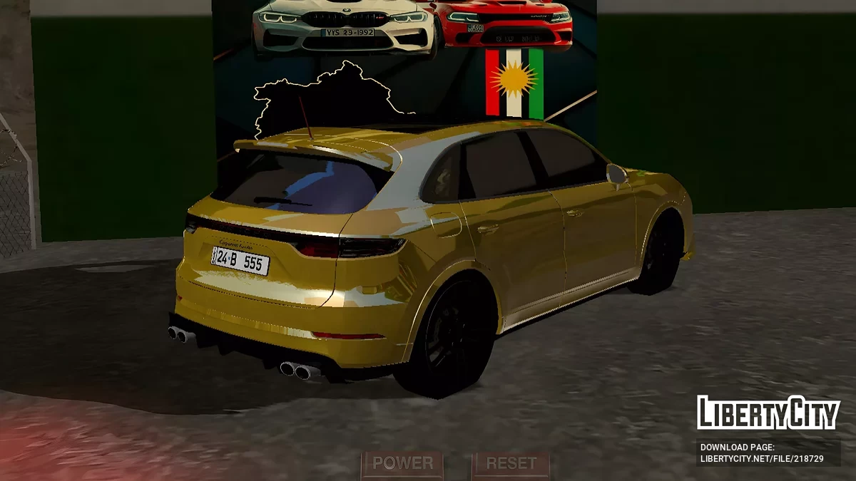 Porsche Cayenne (DFF only) / GTA San Andreas (iOS, Android)