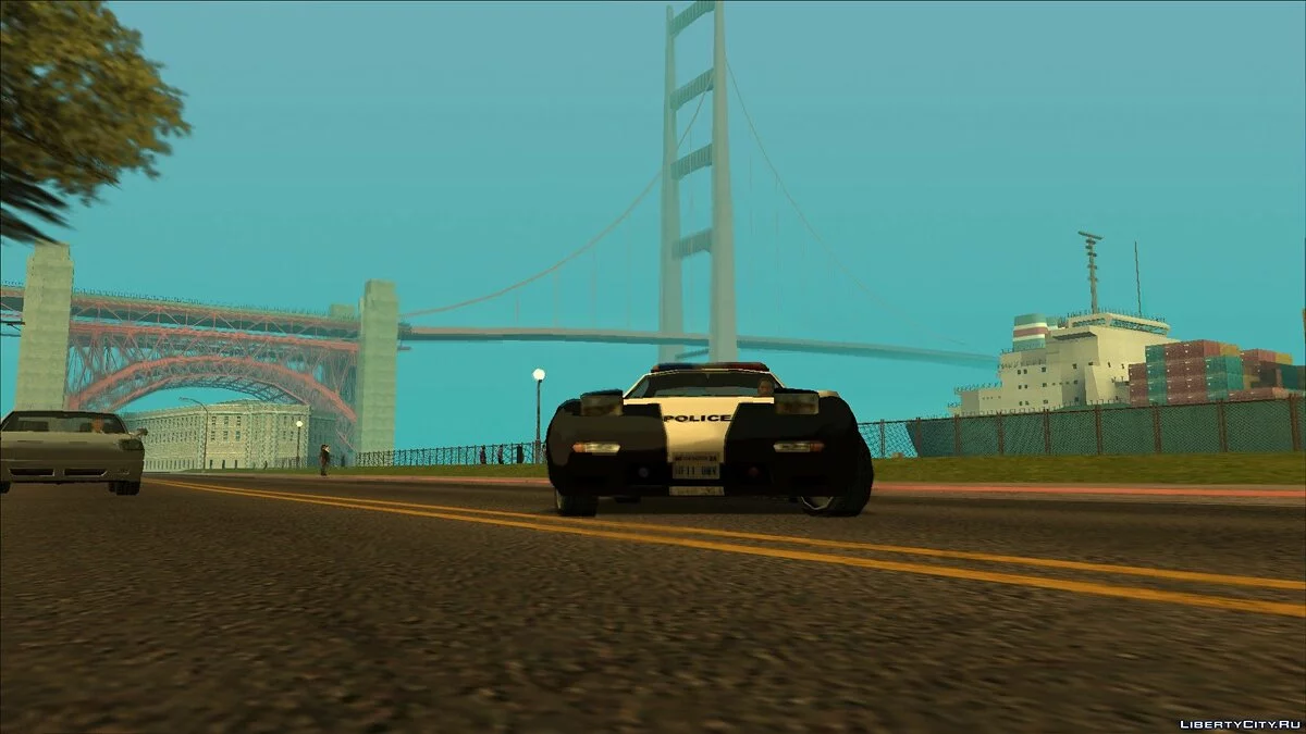 ZR-350 SFPD Police Pursuit car / GTA San Andreas (iOS, Android)