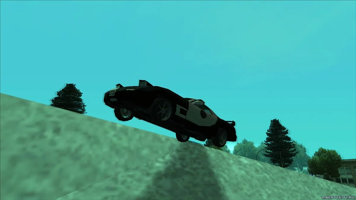 ZR-350 SFPD Police Pursuit car / GTA San Andreas (iOS, Android)