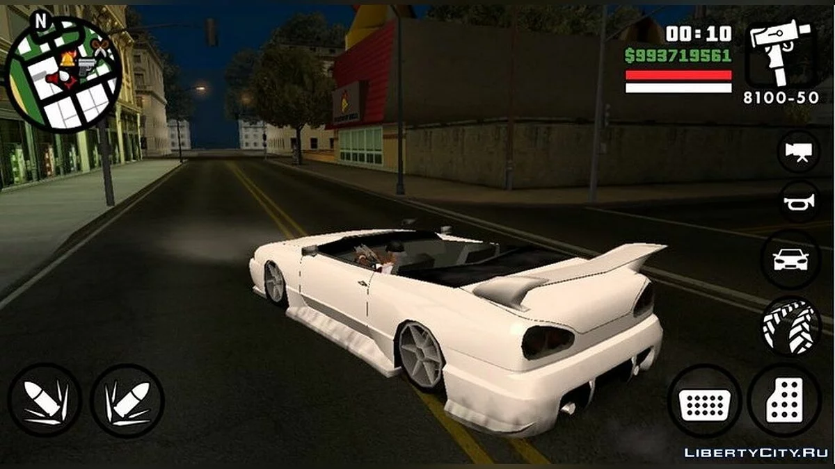Elegy без крыши / GTA San Andreas (iOS, Android)