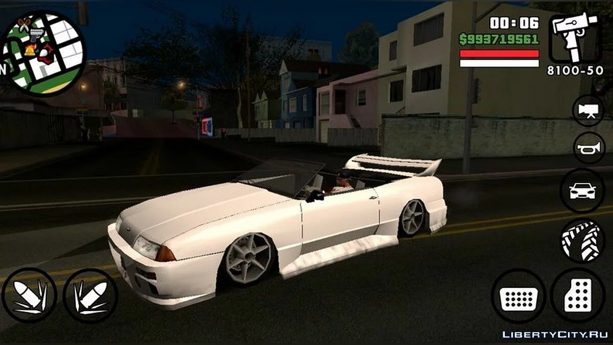 Elegy без крыши / GTA San Andreas (iOS, Android)