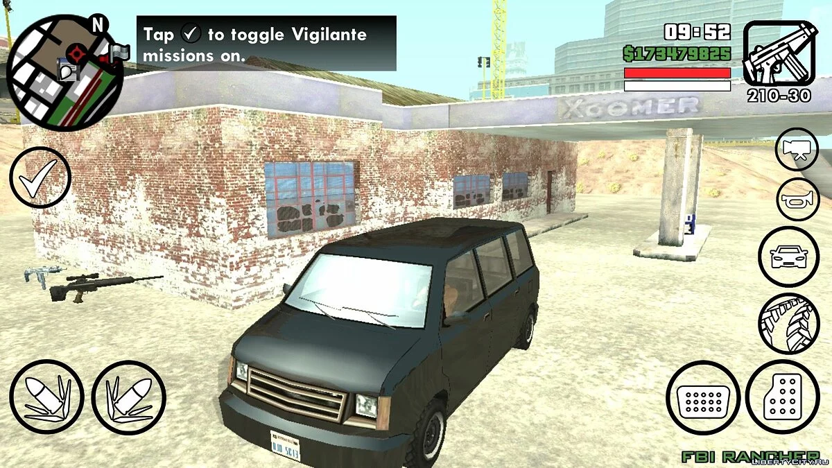 Moonbeam FBI Van / GTA San Andreas (iOS, Android)